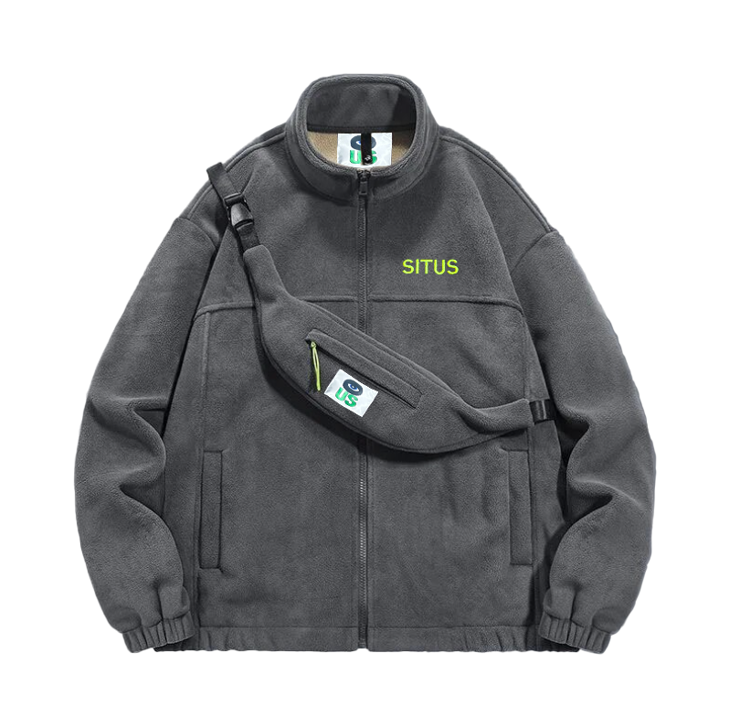 Full-Zip Fleece w/ Pack