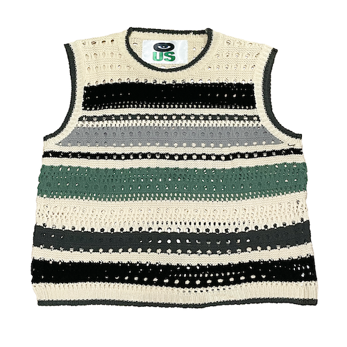 Color Block Knit Vest