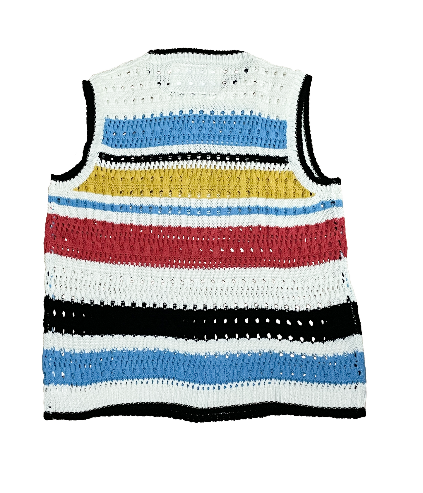 Color Block Knit Vest