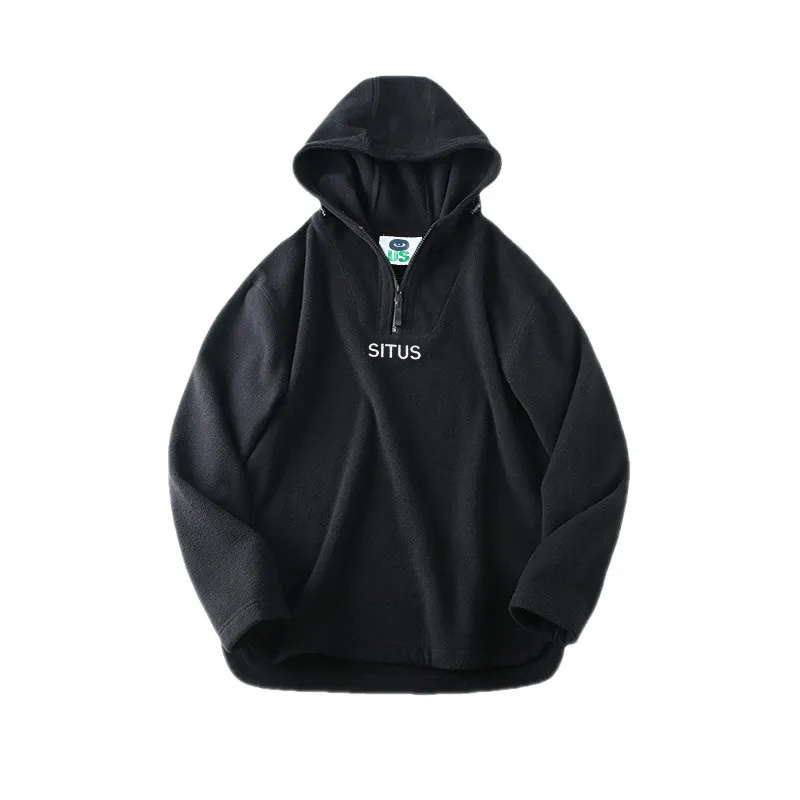 1/4 Zip Fleece Hoodie