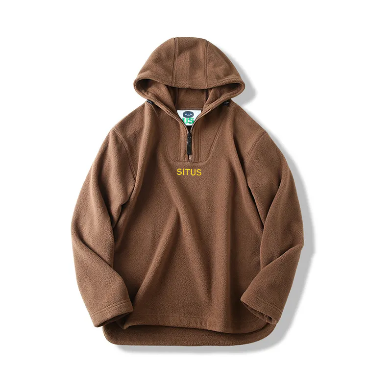 1/4 Zip Fleece Hoodie