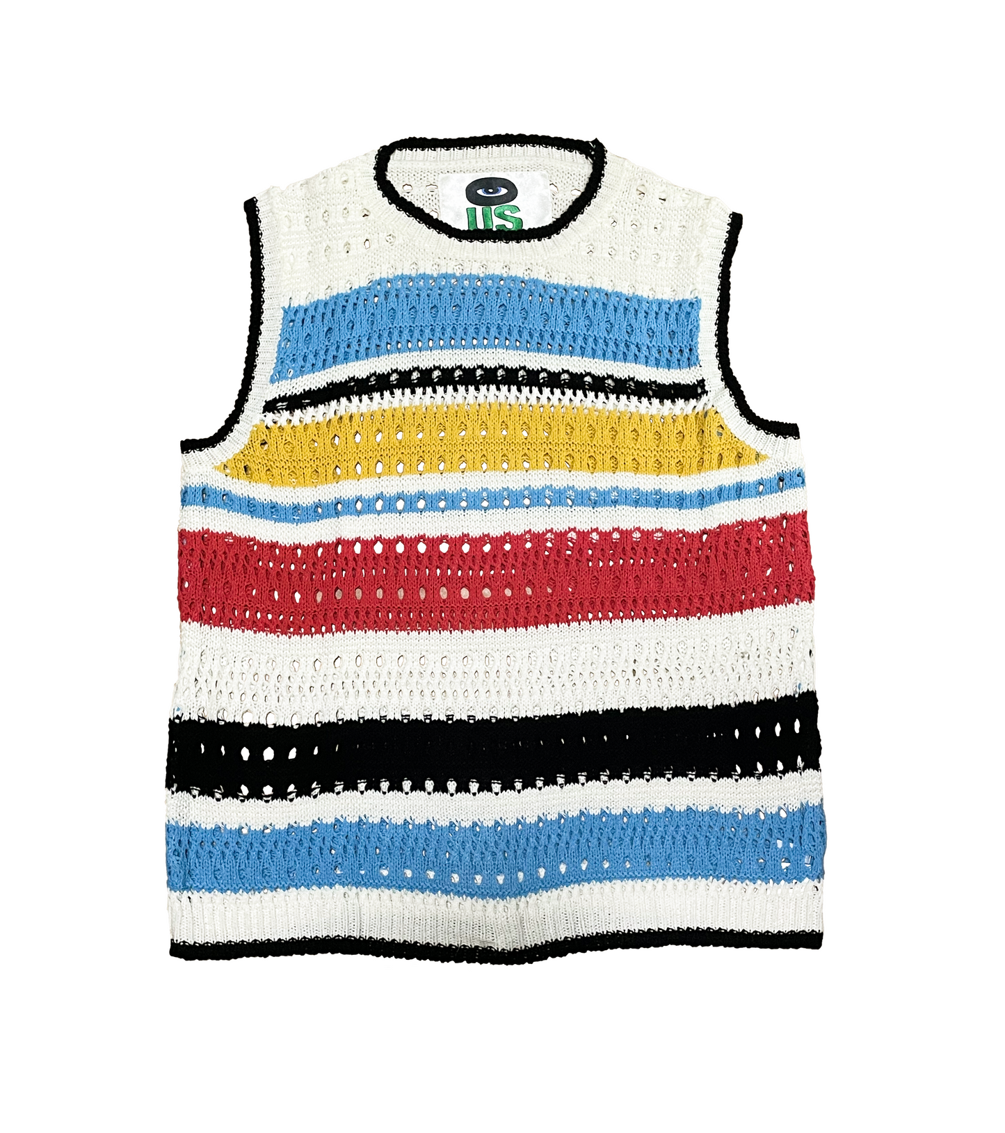 Color Block Knit Vest