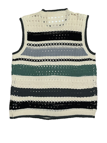 Color Block Knit Vest