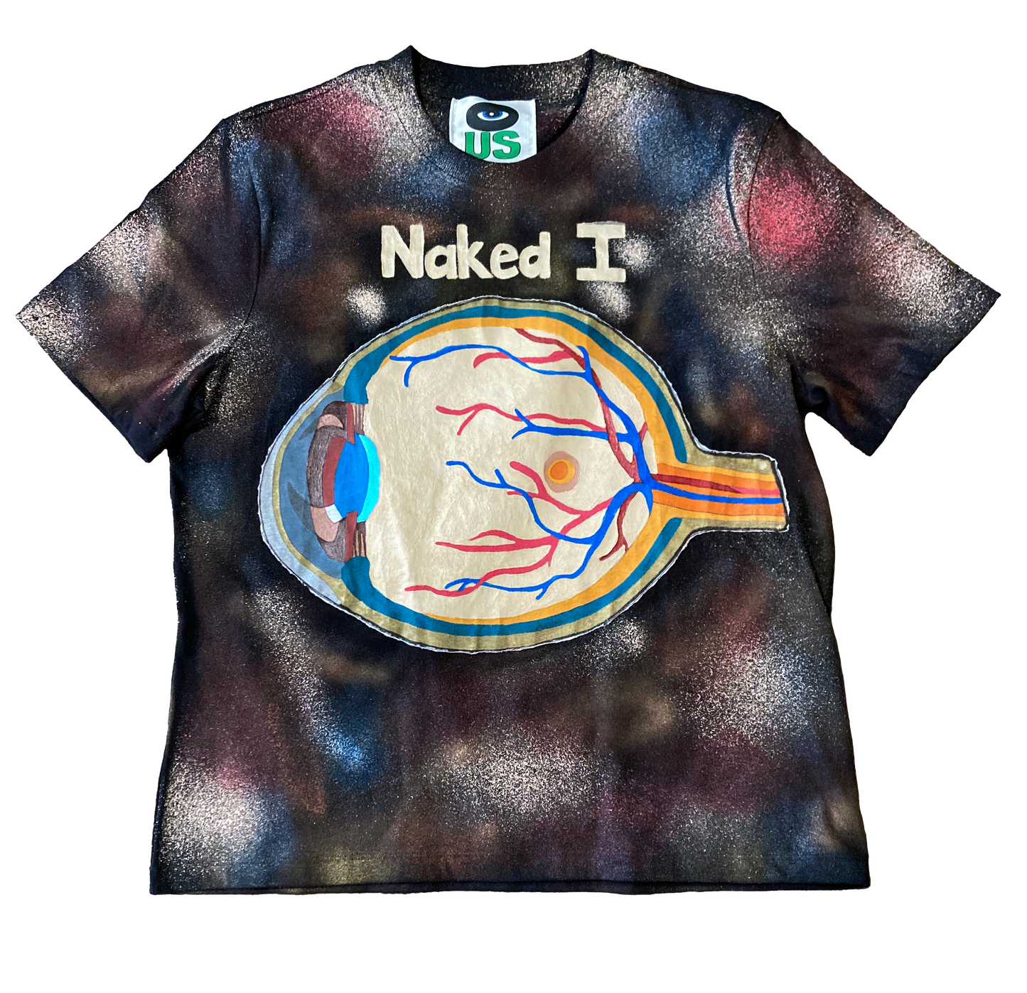 Naked I tee