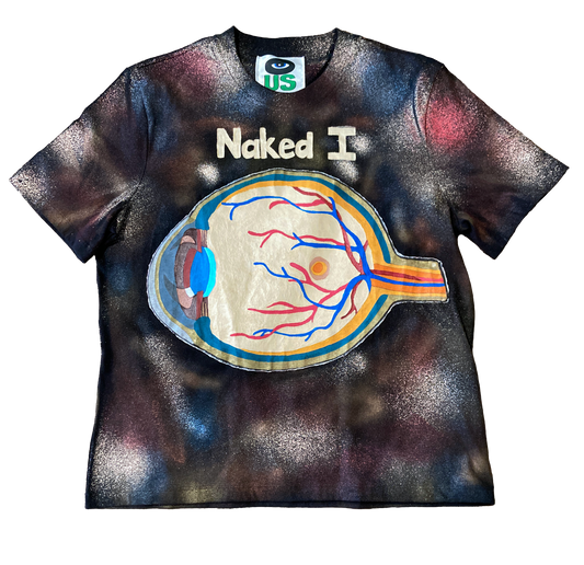 Naked I tee