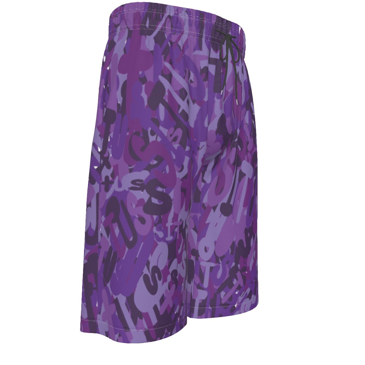 Purple Everywhere Varsity Shorts