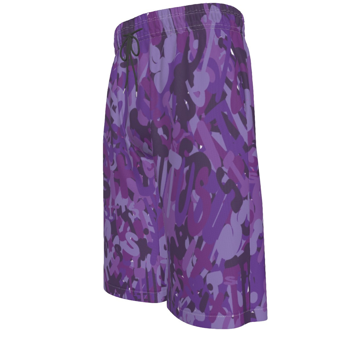 Purple Everywhere Varsity Shorts